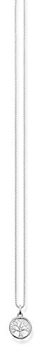 THOMAS SABO Damen Kette Baum des Liebe, 925 Sterling Silber KE2092-051-14