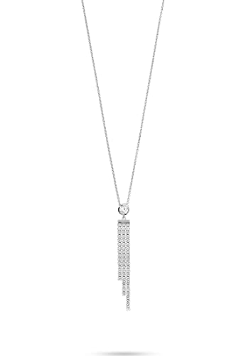 JETTE Damen-Kette 925er Silber 61 Zirkonia One Size, Silber 32017439