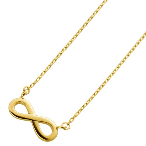 Ch.Abramowicz Infinity Kette Gelbgold 333 8 Karat Endless 45