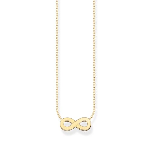 Thomas Sabo Kette mit Infinity-Anhänger vergoldetes Silber KE2221-413-39