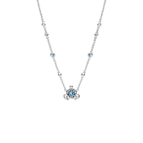 Pandora Disney Kürbiskutsche Collier-Halskette Sterling-Silber 45 cm