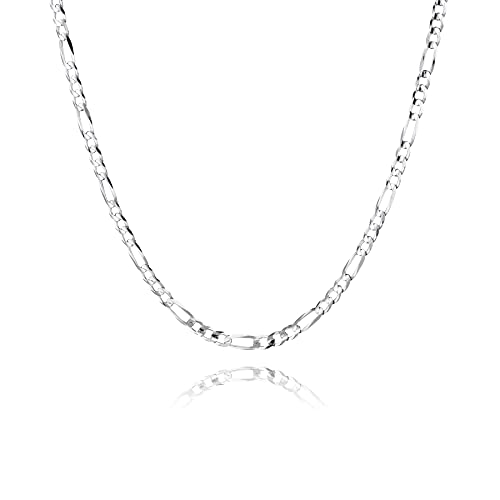 STERLL Herren Silberkette echt Silber 925 60cm, ohne Anhänger Nachhaltige Verpackung Geschenkideen für Männer