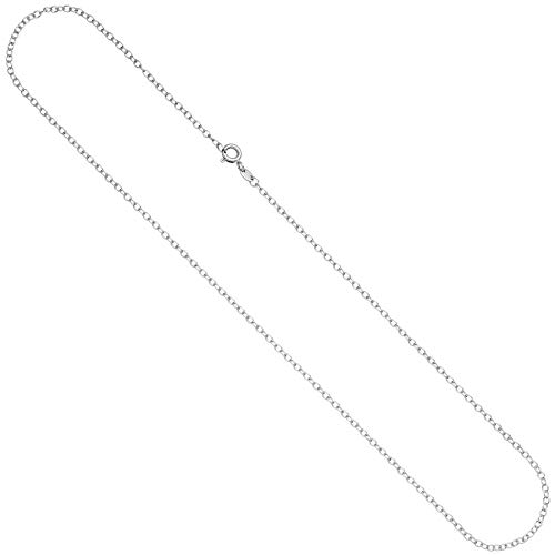 Jobo Damen Anker-Kette aus 14 Karat 585 Weißgold 2,0 mm 45 cm