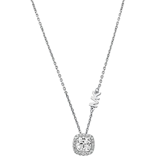 Michael Kors Halskette für Damen Sterlingsilber mit Zirkonia
