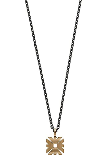 Emporio Armani Halskette Für Männer Essential, L: 525mm, B: 15.5mm Gold Edelstahl Halskette, EGS2867251