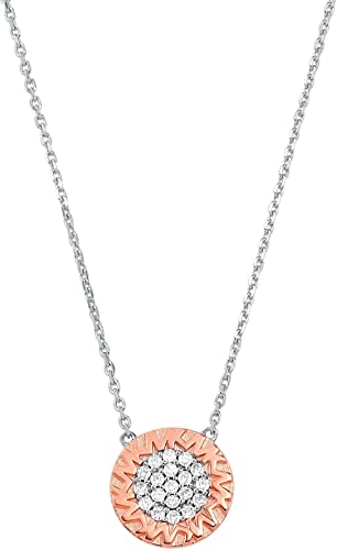 Michael Kors - Premium Roségold, silberfarbene Sterlingsilber-Halskette für Damen MKC1587AN931
