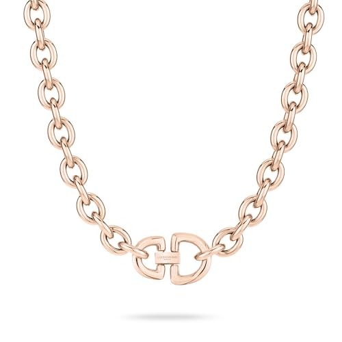 Liebeskind Berlin Damen Halskette LJ-1752-N-45 aus Edelstahl in IP Roségold