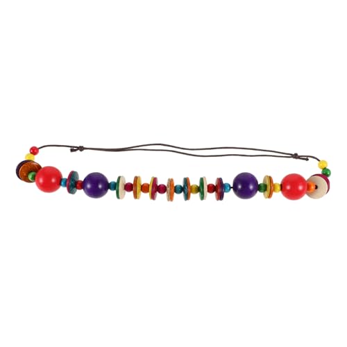 PACKOVE Böhmische Damen Halskette Kokosnuss Muschelperlen Vintage Inspirierte Schmuckaccessoires Für Urlaub Ethno Handgefertigte Kette Für Modebewusste Frauen