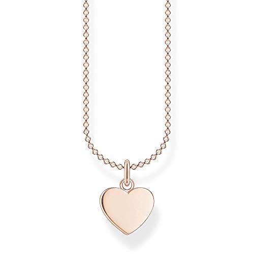 THOMAS SABO Kette Herz roségold vergoldetes Silber KE2048-415-40-L45V