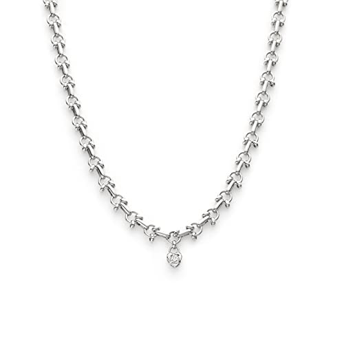C.Paravano Halskette Frauen |Choker Halskette|18K vergoldete Kette Halskette |Silber Halsketten |Gold Halsketten für Frauen |Damen Halskette Schmuck |Metall Choker
