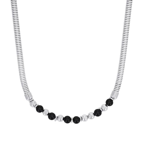 s.Oliver Halsband Edelstahl Damen Halsschmuck, mit Kristall, Kommt in Schmuck Geschenk Box