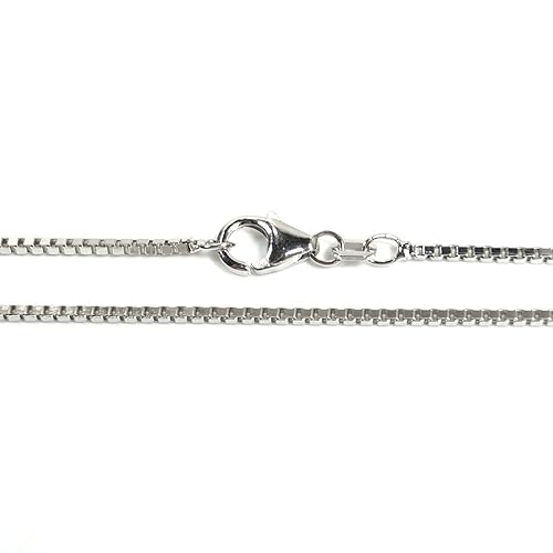 Basic Silber Kette Baby Venezianer Halskette Sterling-Silber 925 Länge 38 cm