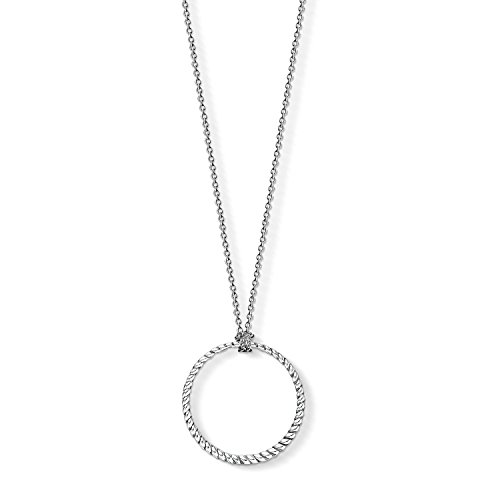 Thomas Sabo Damen Charm-Kette Kreis Groß Charm Club 925 Sterling Silber X0251-637-21