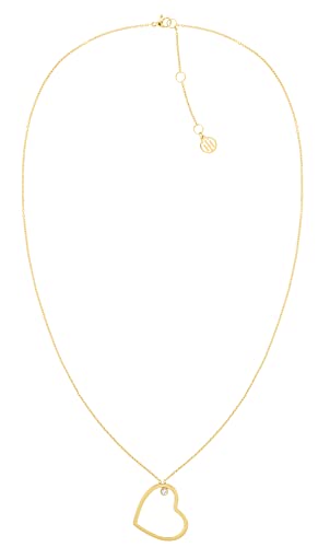 Tommy Hilfiger Jewelry Halskette für Damen aus Gelbgold mit einem Herz-Anhänger - 2780757