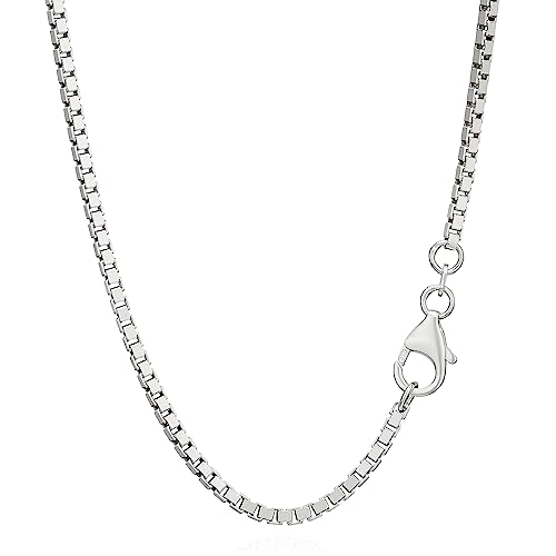 NKlaus 45cm Venezianerkette 925 Silber elegante Halskette Breite: 1,8mm Collier 8,3g schwer 5994