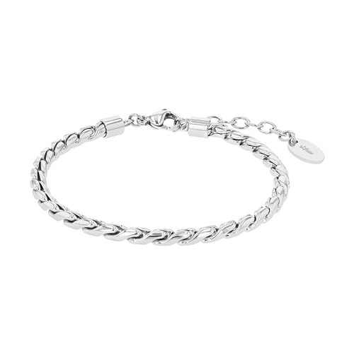 s.Oliver Damen-Armband Edelstahl One Size, Silber 32024548