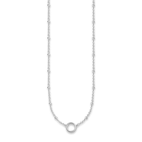 Maod Kette Thomas Sabo Damen-Kette Charm Club 925 Sterling Silber 40-45 cm X0233-001-12-L45v Zarte