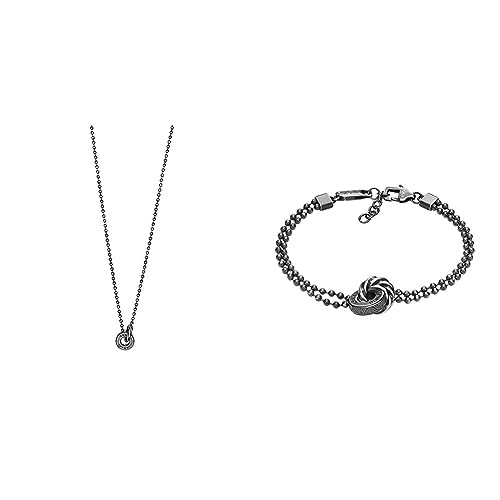 Emporio Armani Herren Anhänger Halskette und Kette Armband - Edelstahl