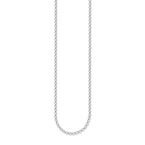 THOMAS SABO Unisex Charm-Kette Erbskette Charm Club 925 Sterling Silber X0001-001-12