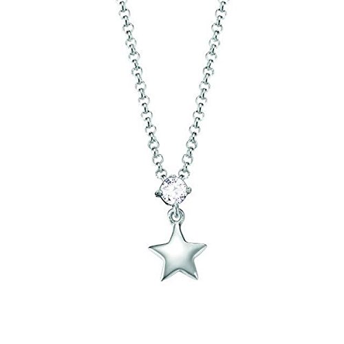 Esprit Kinder Kette Halskette Silber Stern Zirkonia ESNL93161A340