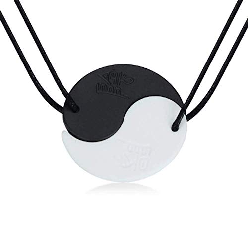 Halskette Yin Yang aus Turmalin, Schutz vor elektromagnetischen Wellen