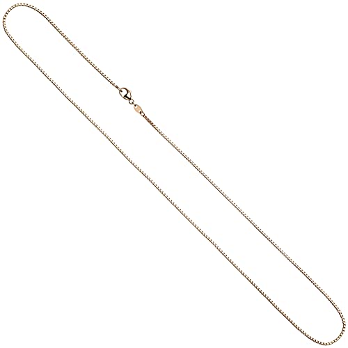Jobo Damen Venezianerkette 585 Gold Rotgold 1,2 mm 42 cm Kette Halskette Rotgoldkette