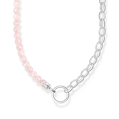 Thomas Sabo Kette mit rosa Perlen 925 Sterling Silber KE2188-034-9-L45V