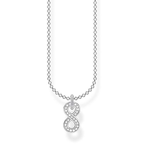 Thomas Sabo Damen Kette Infinity Unendlichkeitszeichen 925 Sterling Silber KE2067-051-14-L45V