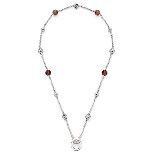 Jewels by Leonardo Damen-Kette ohne Anhänger Edelstahl Glas 017083