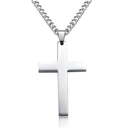 Lpitoy Metallkreuz Anhänger Kette Halskette Christus Kruzifix Kreuz Für Männer Frauen Gebet Anhänger Anhänger