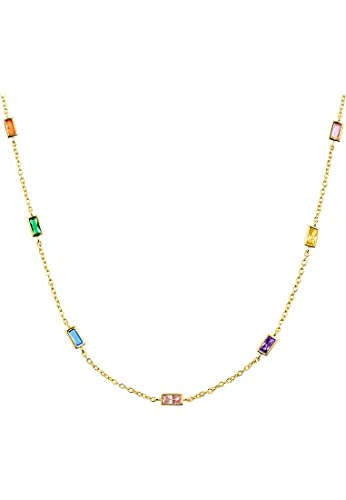 s.Oliver Damen-Kette 925er Silber 1 Zirkonia One Size 88756894