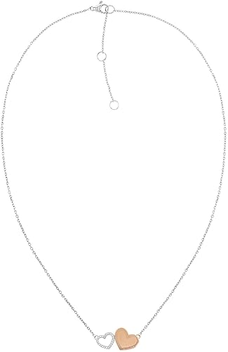Tommy Hilfiger Jewelry Halskette für Damen aus Edelstahl mit Kristallen - 2780743