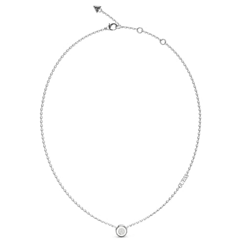 GUESS Damen-Kette Matelasse Pave Coin JUBN04593JWRHT-U