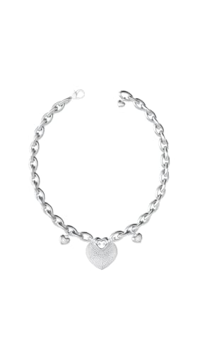 GUESS Damen-Kette Herz Pavée JUBN05205JWRH