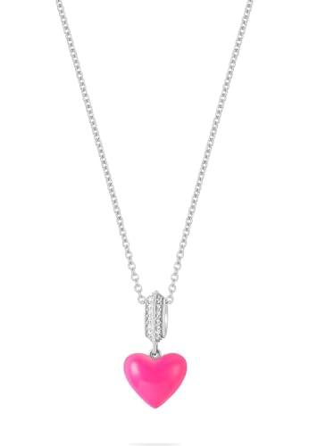JETTE Damen-Kette 925er Silber, recycelt, Emaille 46 Zirkonia One Size 89137519