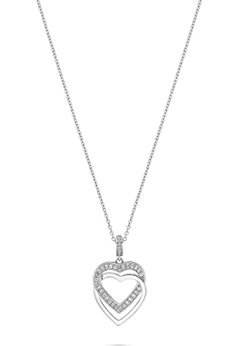JETTE Damen-Kette 925er Silber 39 Zirkonia One Size, Silber 32018216