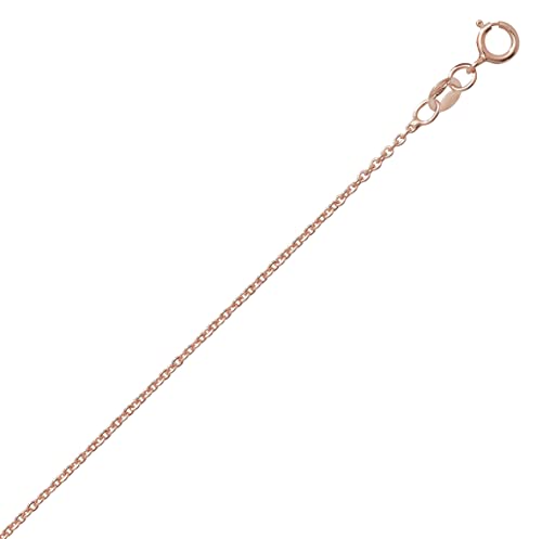 Atemberaubend 9 Karat (375) Rotgold Damen - Anker Kette - 46cm TRS19527L18