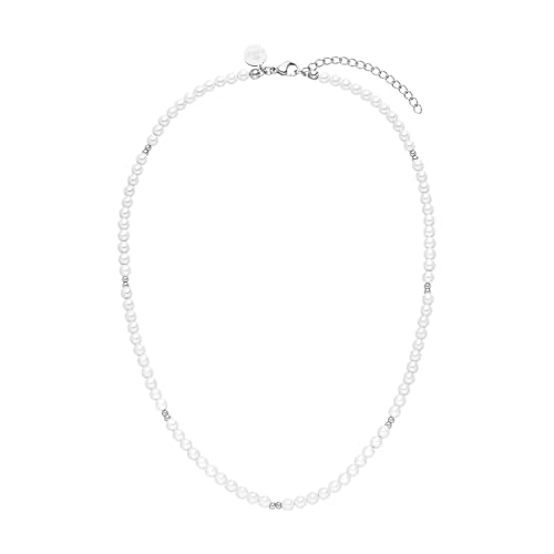 Purelei® Finesse Kette Damen (Silber) – Halskette Damen aus langlebigem Edelstahl – Wasserfeste Kette – 40-45 cm Länge verstellbar – Halskette für deinen individuellen Look