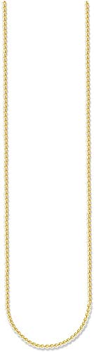 Thomas Sabo Damen-Halskette 925 Silber teilvergoldet 70 cm - KE1106-413-12-L70