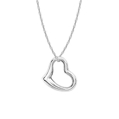 Carissima Gold Damen-Kette mit Anhänger 375 Weißgold - 5.40.3283