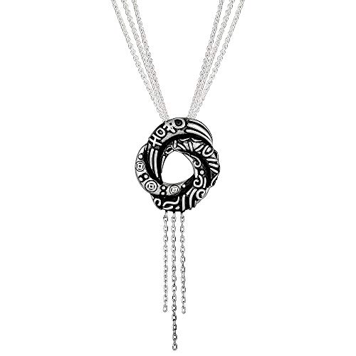 Kleine Schätze - Damen Halskette - 925 Sterlingsilber - Liebeknot.(inspiriert durch James Bond)