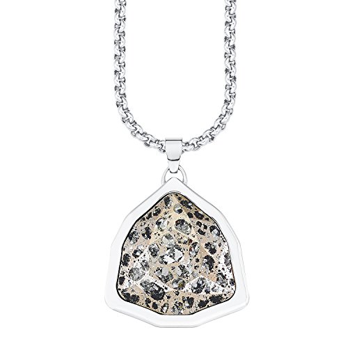 s.Oliver Damen-Kette mit Anhänger Swarovski Elements Edelstahl Kristall mehrfarbig 75 cm - 525688