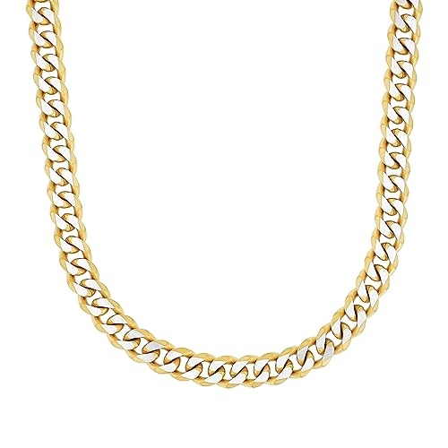 s.Oliver Halskette Edelstahl Herren Halsschmuck, 50 cm, Gold, Kommt in Schmuck Geschenk Box, 2036865