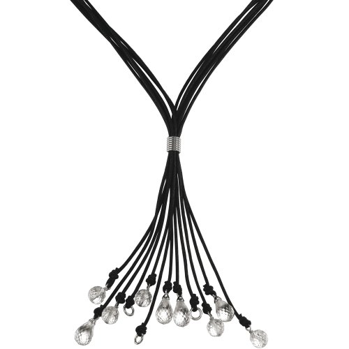 ESPRIT Damen-Kette Filament Schwarz S.ESNL91516A750