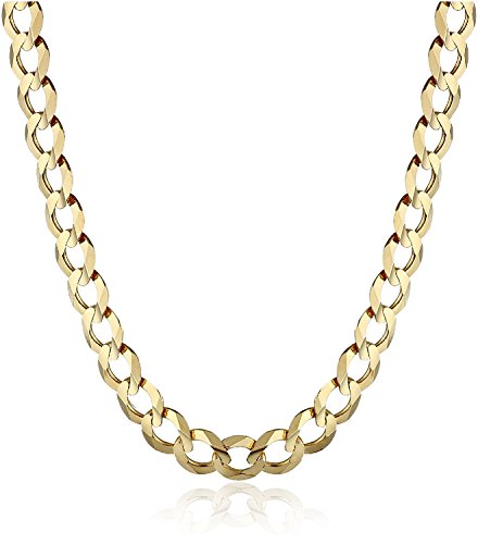 PRINS JEWELS 14 Karat / 585 Gold Panzerkette Weit Gelbgold Kette - Breite 6.60 mm (50)