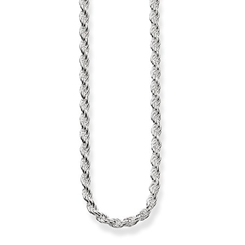 Thomas Sabo Damen Kette Kordelkette 925 Sterling Silber KE1349-001-12