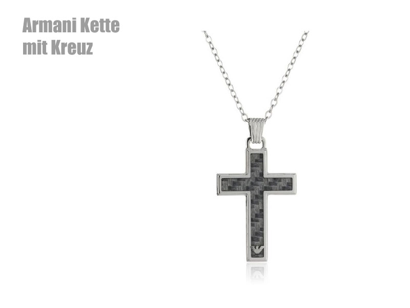 Armani Kette mit Kreuz