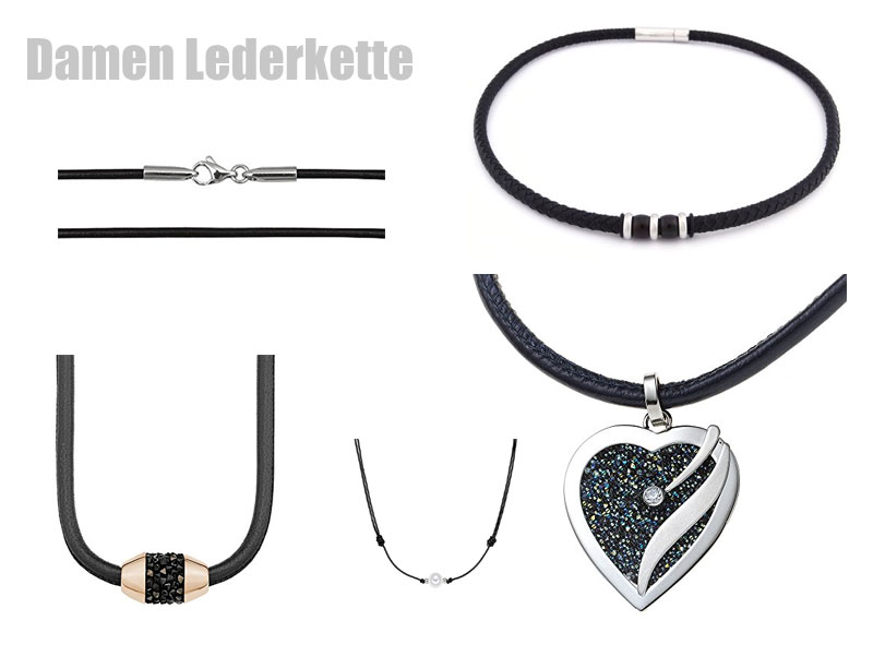 Damen Lederkette