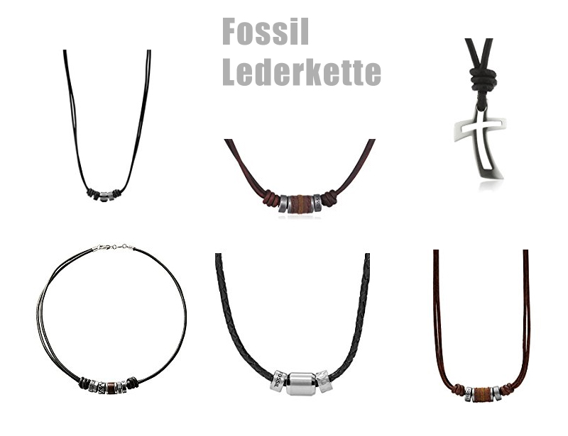 Fossil Leder Kette