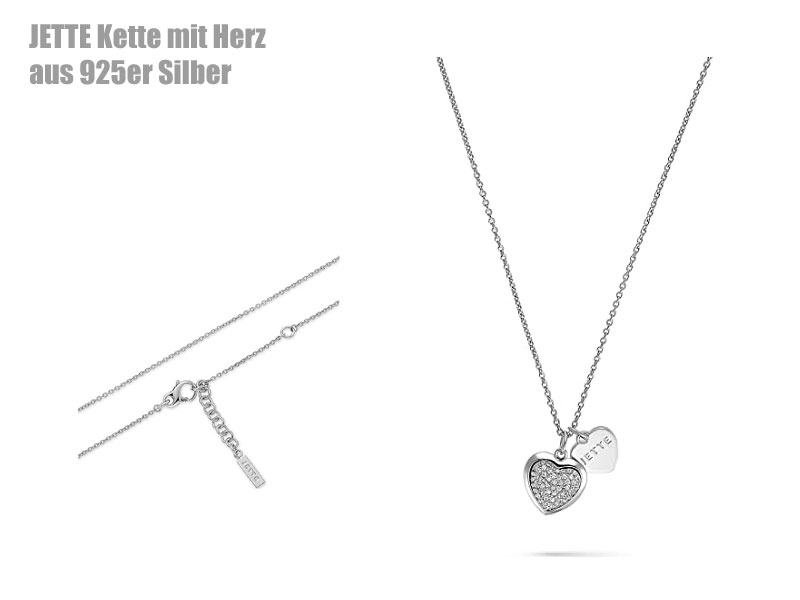 JETTE Kette mit Herz